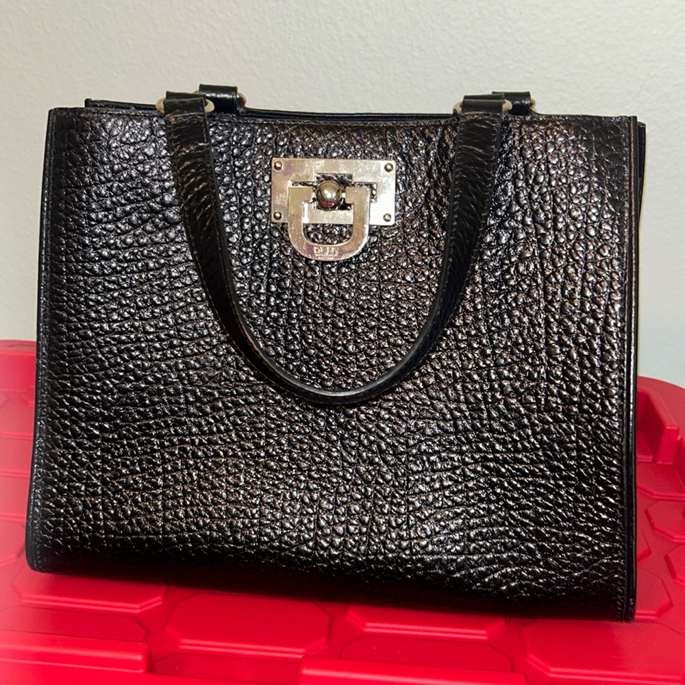 DKNY Leather Satchel